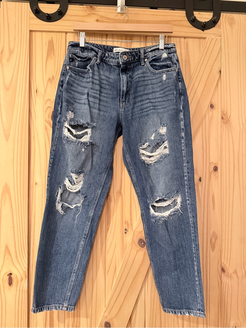 KanCan Distressed Boyfriend Jeans Size 29